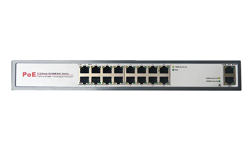 Сетевой PoE коммутатор SH-20.16 BAS-IP