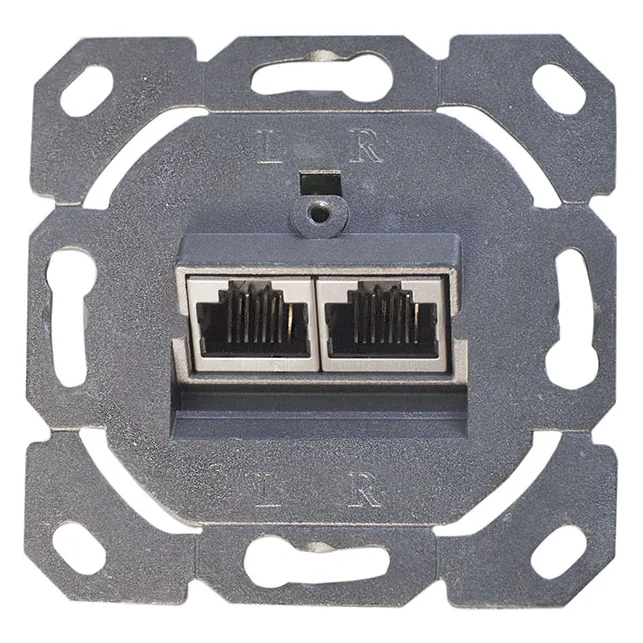 Компьютерная розетка RJ45 6 кат. 2-я UAE-Cat.6/ClassE-8/8 Up 0 mK