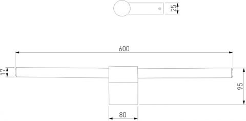 Подсветка для картин светодиодная Elektrostandard Luar 40125/LED a062893