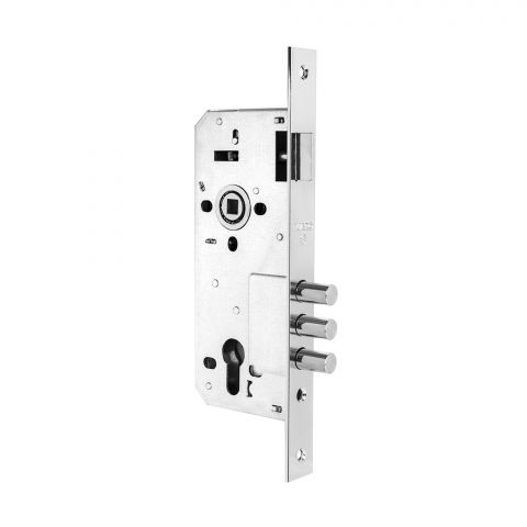 Корпус врезного замка с защёлкой DD900/C-45.85.3MR (900 3MR/CP W/B)