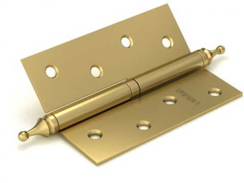 Петля съемная 410/BL-4 100x75x2,5 SB left (мат. золото) левая