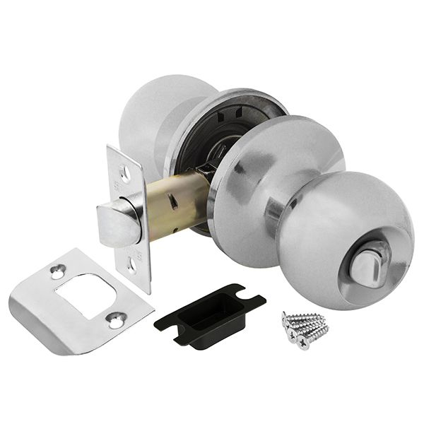 Ручка защелка DK672/BL CP-BK (672/BL CP-B) ( фик.)