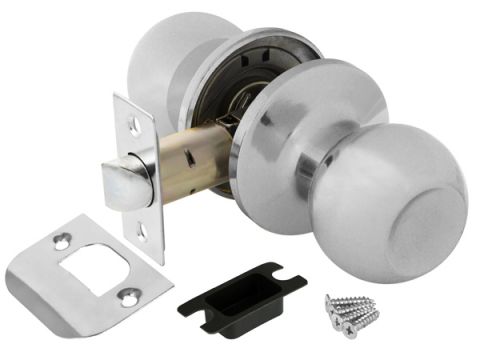 Ручка защелка DK672/BL CP-PS (672/BL CP-P) ( без фик.)