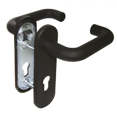 Ручка дверная FP.DH172.0433 NE (DH-0433 NE) (9x130) с пружиной