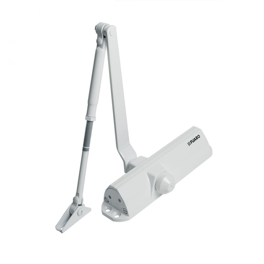 Доводчик дверной DC20-4/TS-68 Hold Open WH до 85 кг