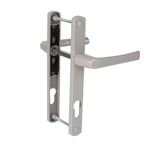 Ручка на планке HANDLE.85.25.67-75 RAL 9006 серый
