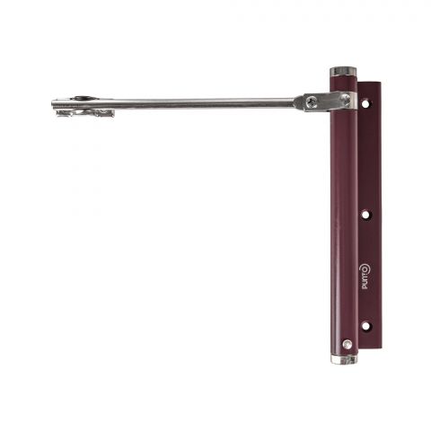 Доводчик дверной пружинный SDC1040 BRD 40 кг (бордовый)