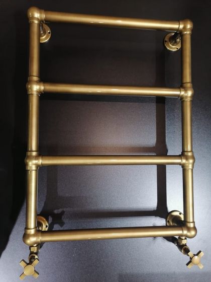 Полотенцесушитель водяной 750x500mm  (нерж.. сталь) Medici смесители