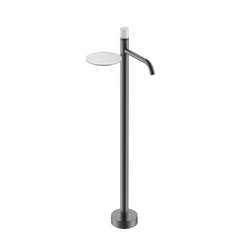 Смеситель STICK напольный для умыв. GUN METAL MARBLE GREY