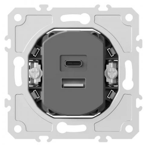 USB зарядное устройство, 12Вт тип A, С