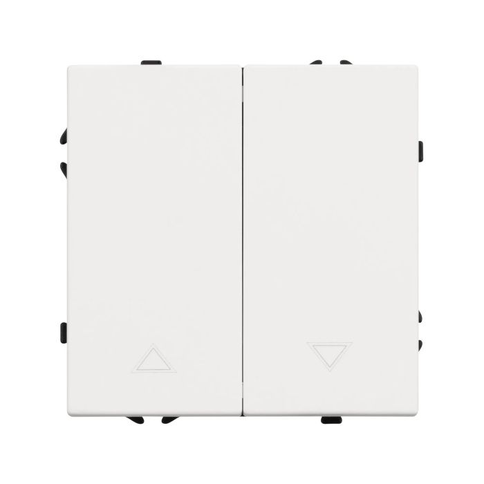 Выключатель управления шторами 2 кл софт-тач SWT-MKR2-SFPL (250V, 10A)