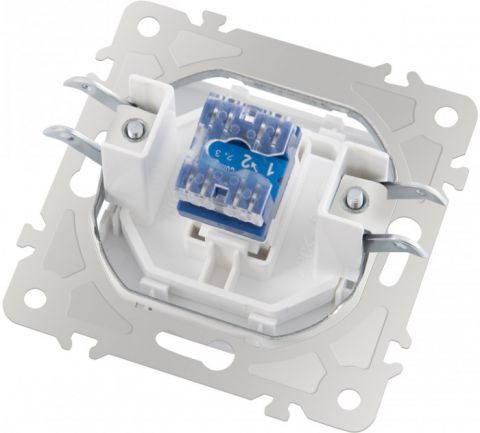 Розетка встраиваемая телефонная RJ-11